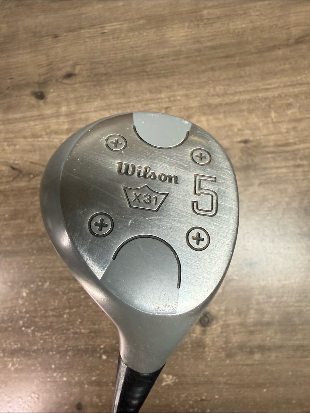Vintage Wilson X-31 5 Wood Fairway Golf Club RH Accu-Lite Steel Shaft 42”